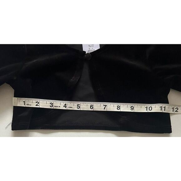 NEW Bonnie Jean Girl Size 4 Red Black Plaid Sleeveless Dress Black Jacket NWT - Picture 8 of 10